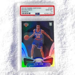 Kevin Knox Certified Panini Rookie Card.